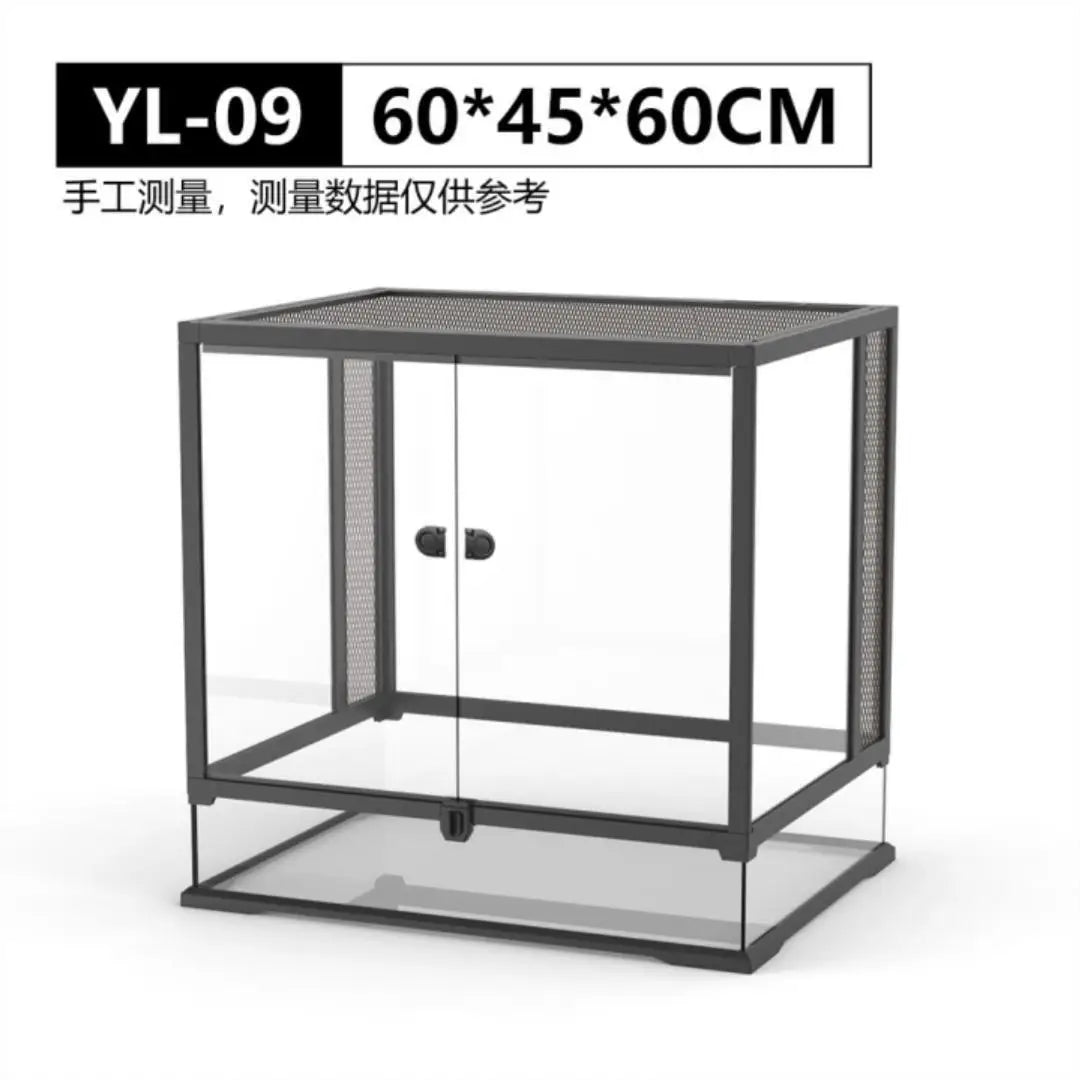 Hign-concerned Glass Reptile Terrarium 30 Gallon Front Door