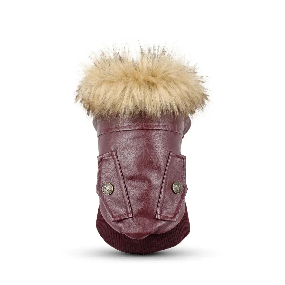 Winter Waterproof PU Dog Jacket for Medium Dogs by NoEnName