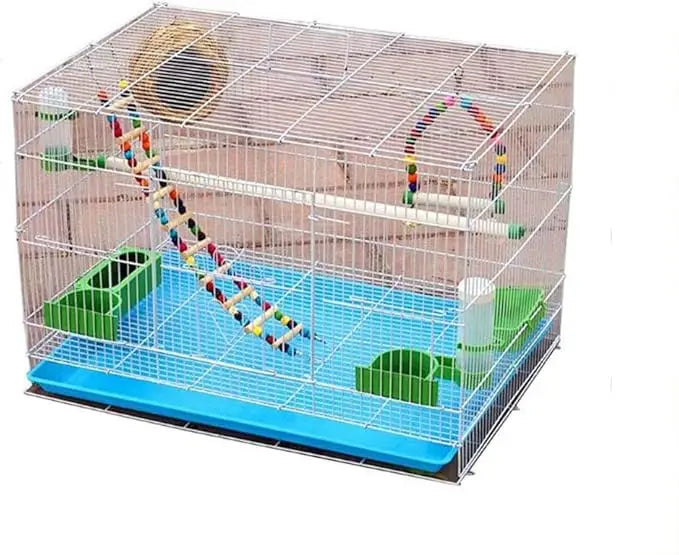 ron Wire Parrot Cages With Ladder Drinking Fountain