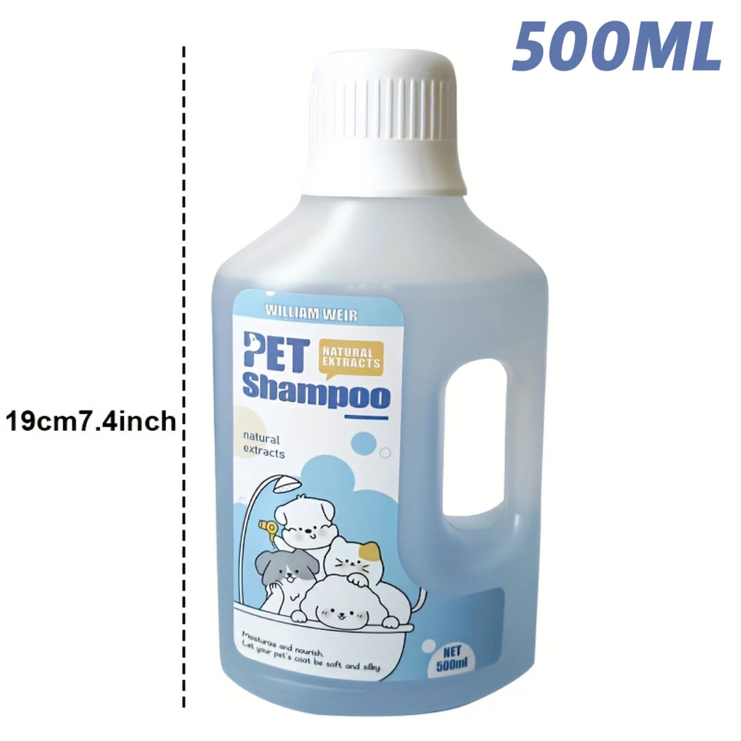 Gentle Pet Bath Gel for Cats and Dogs 500ml Soothing Formula