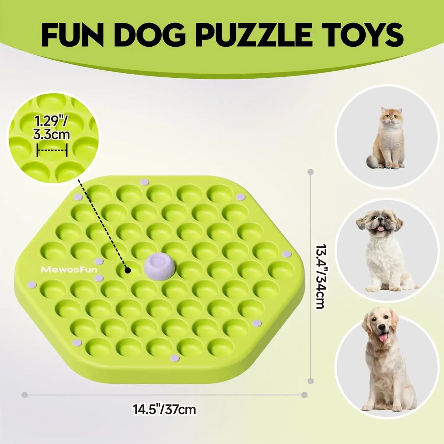 Fun Level 4 Dog Puzzle Toy for IQ Training and Feeding