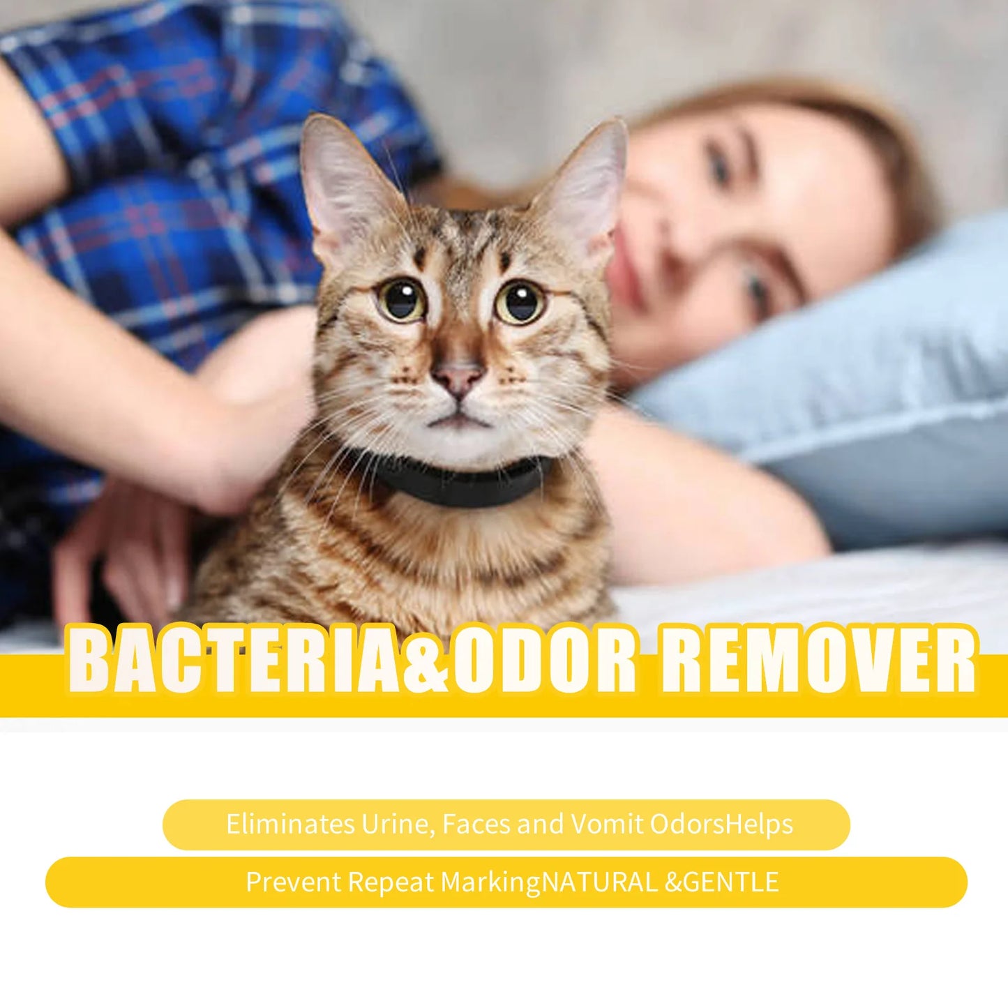 Pet Deodorant Spray 50ml for Cats and Dogs Odor Elimination