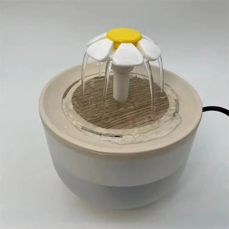 Automatic Cat Water Fountain USB Electric Filtered Drinker Bowl