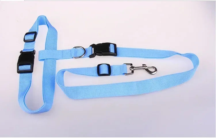 Adjustable Cat Dog Walking Lead Belt with Free Rope Supplies