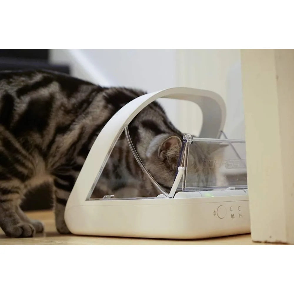 Microchip Selective Automatic Pet Feeder for Stress-Free Meal Times