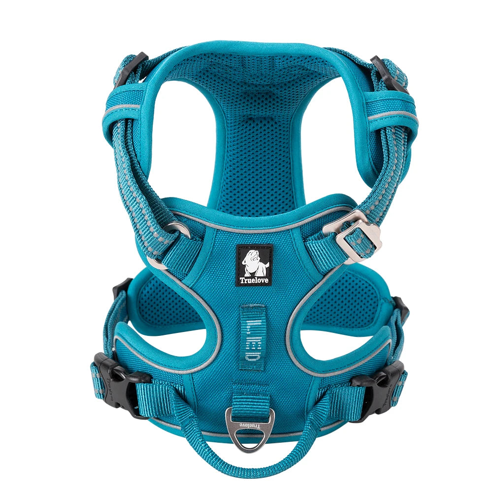 Winhyepet Training Dog Vest Reflective Light Nylon Padding Service Harness Protective Clothes for Small Medium Large Dogs