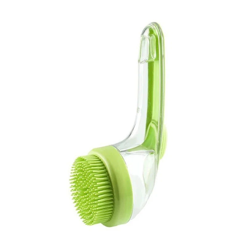 Choice Pet Bath Brush 2 In 1 BuiltIn Shampoo Dispenser