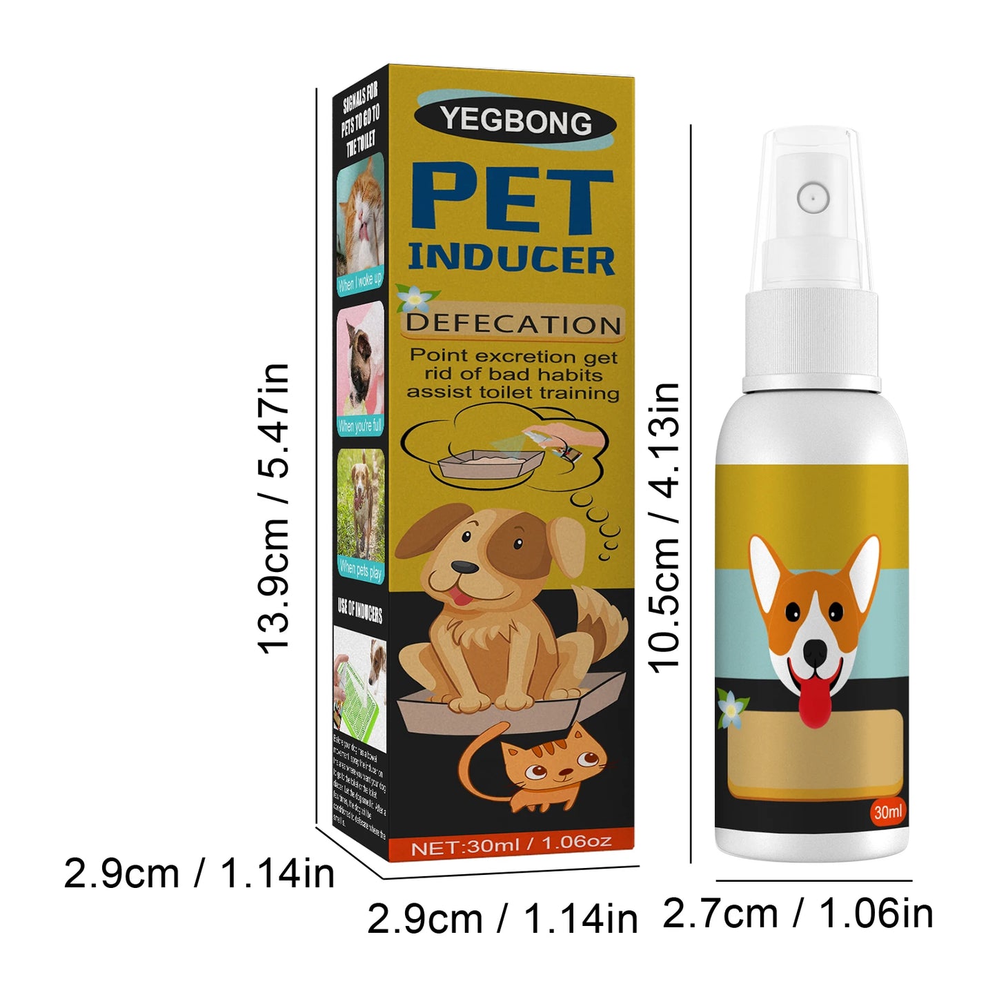 Dog Potty Training Spray for Effective Outdoor Toilet Training
