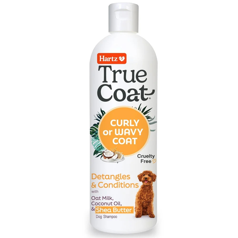 Curly Wavy Dog Shampoo with Oat Milk Coconut Oil and Shea Butter for Poodles and Doodles