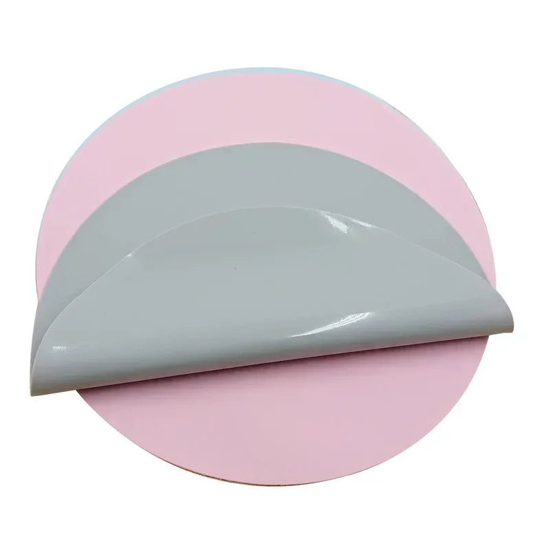 Mat Spill Proof Pet Bowl Silicone Feeding Anti Slip Cat Shaped Fountain Feeder Round Accessories Dog Drinking