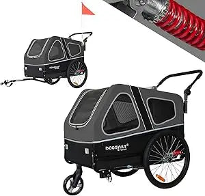 Veelar DoggyHut S Line Pet Bike Trailer And Stroller