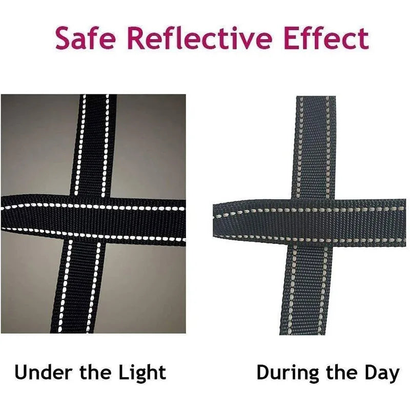 HubeiChoice Reflective Dog Harness Leash For Cats And Dogs