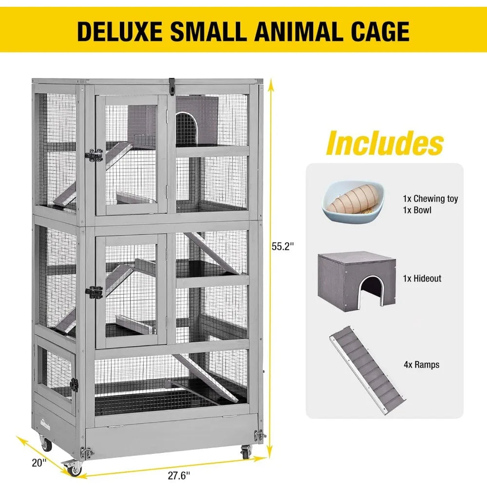 Gap Ferret Cage For Small Animals With Five Levels Habitat