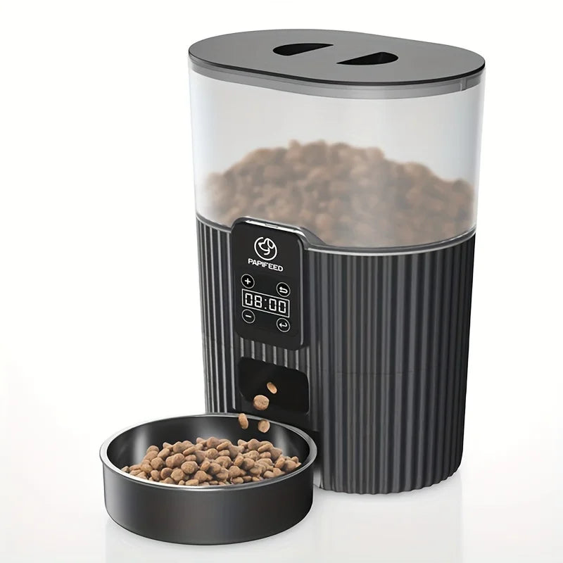 PAPIFEED Smart Cat Dog Food Dispenser With WiFi Remote Control