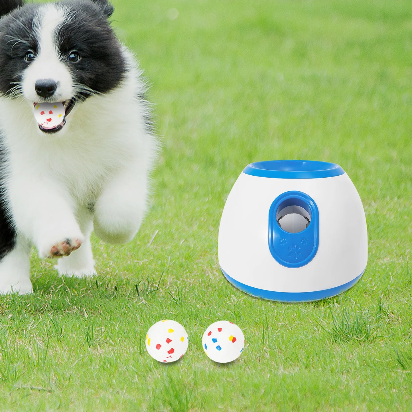 Automatic Ball Launcher for Dogs with Adjustable Throw Distance