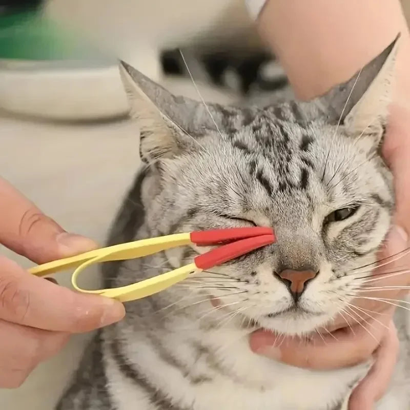 Choice Soft Silicon Pet Eye Cleaning Brush And Tear Clip