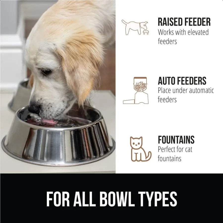 Hign-concerned BPA Free Waterproof Silicone Pet Feeding Mat