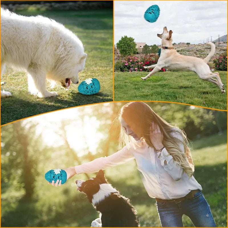 Dragon Egg Dog Chew Toy Indestructible For Aggressive Chewers