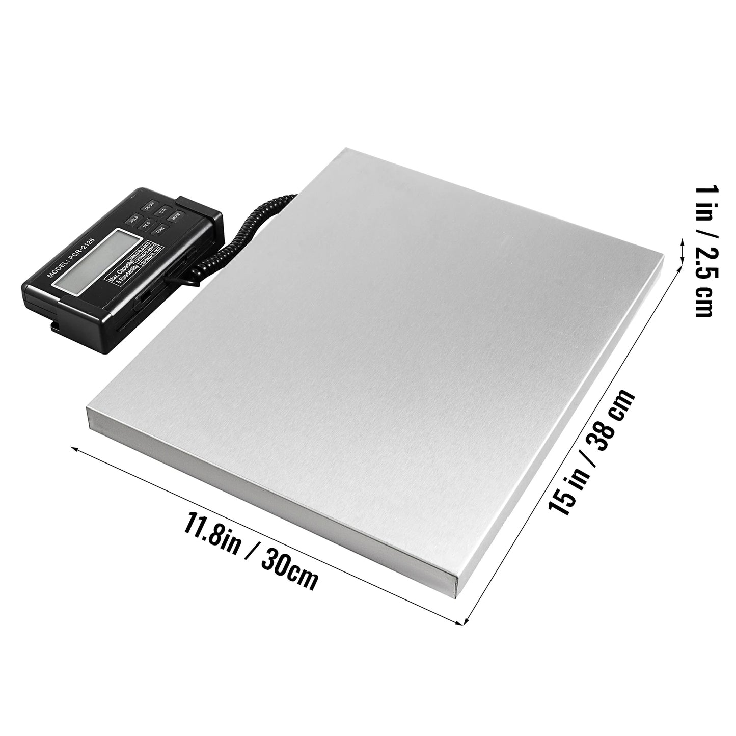 SucceBuy Digital Livestock Scale Stainless Steel Platform for Pets and Shipping